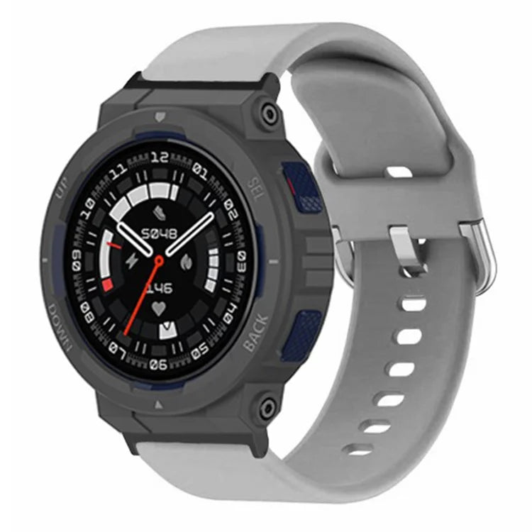 For Huami Amazfit Active Edge A2212 Watch Strap Silicone Breathable Watch Band Replacement