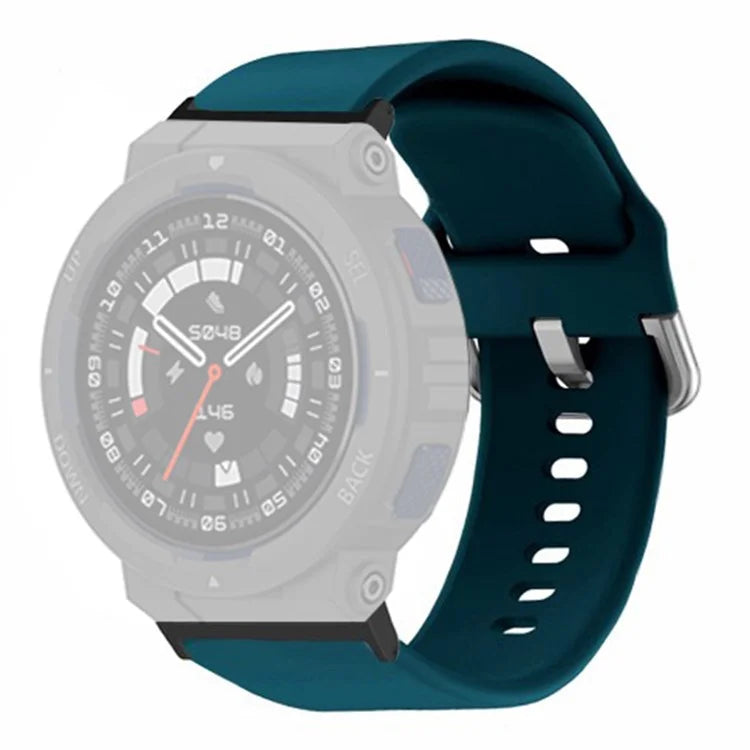 For Huami Amazfit Active Edge A2212 Watch Strap Silicone Breathable Watch Band Replacement