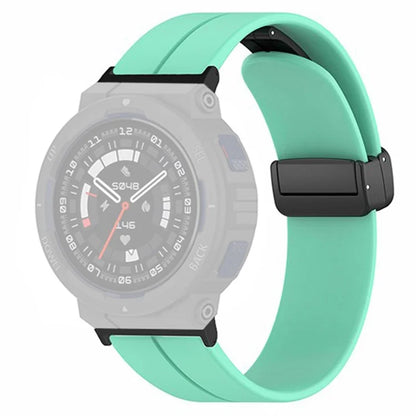 For Huami Amazfit Active Edge A2212 Watch Band Silicone Wrist Strap with Magnetic Folding Buckle