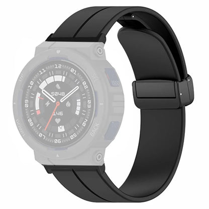 For Huami Amazfit Active Edge A2212 Watch Band Silicone Wrist Strap with Magnetic Folding Buckle