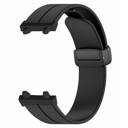 For Huami Amazfit Active Edge A2212 Watch Band Silicone Wrist Strap with Magnetic Folding Buckle