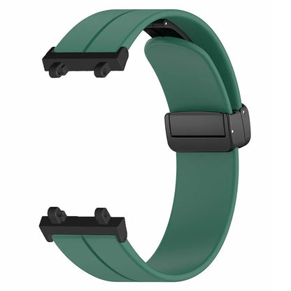 For Huami Amazfit Active Edge A2212 Watch Band Silicone Wrist Strap with Magnetic Folding Buckle