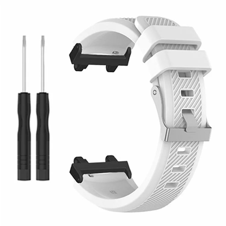 For Huami Amazfit Active Edge A2212 Watch Band Twill Texture Silicone Strap Replacement