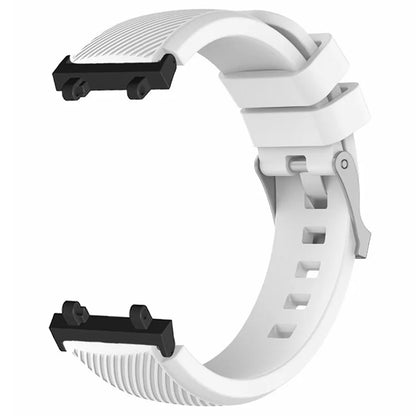For Huami Amazfit Active Edge A2212 Watch Band Twill Texture Silicone Strap Replacement