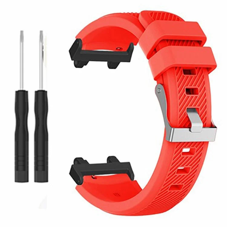 For Huami Amazfit Active Edge A2212 Watch Band Twill Texture Silicone Strap Replacement