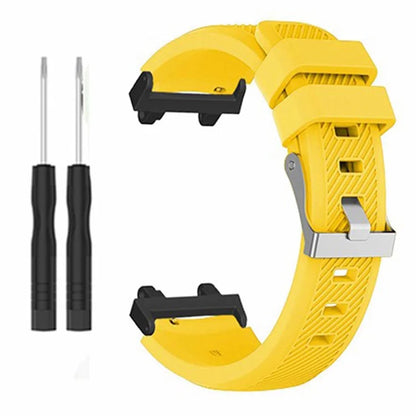 For Huami Amazfit Active Edge A2212 Watch Band Twill Texture Silicone Strap Replacement