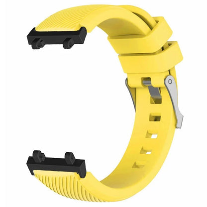 For Huami Amazfit Active Edge A2212 Watch Band Twill Texture Silicone Strap Replacement