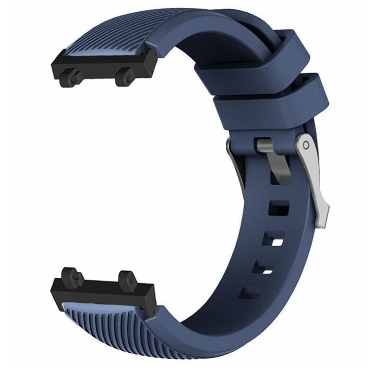 For Huami Amazfit Active Edge A2212 Watch Band Twill Texture Silicone Strap Replacement