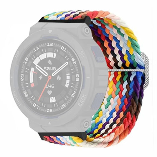 For Huami Amazfit Active Edge (A2212) Watch Band Braided Nylon Adjustable Straps