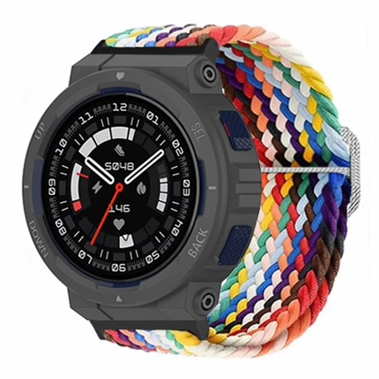 For Huami Amazfit Active Edge (A2212) Watch Band Braided Nylon Adjustable Straps