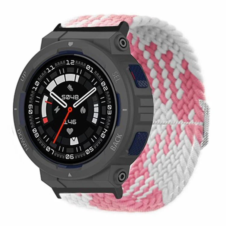 For Huami Amazfit Active Edge (A2212) Watch Band Braided Nylon Adjustable Straps