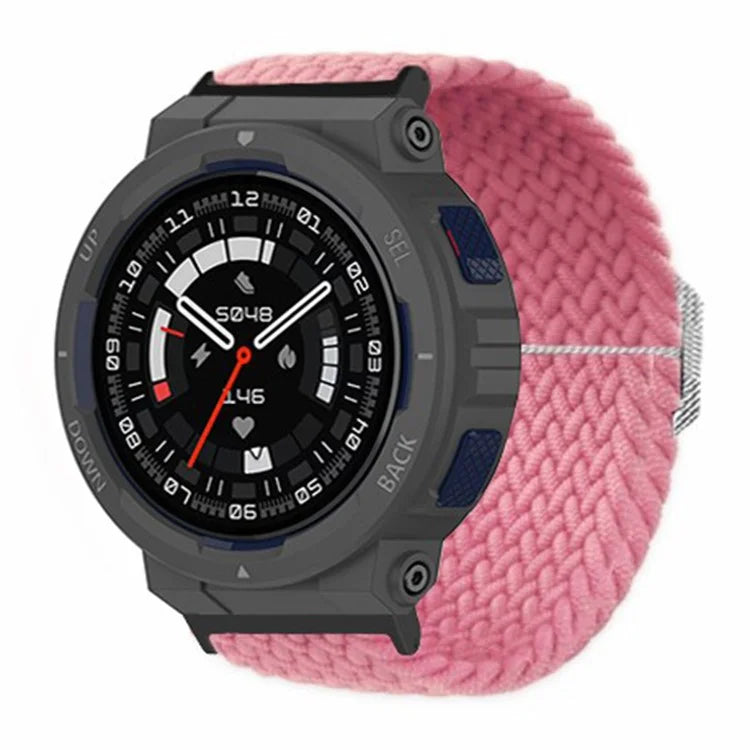 For Huami Amazfit Active Edge (A2212) Watch Band Braided Nylon Adjustable Straps