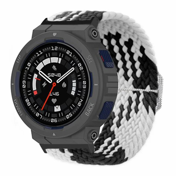 For Huami Amazfit Active Edge (A2212) Watch Band Braided Nylon Adjustable Straps