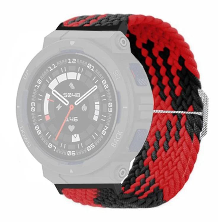 For Huami Amazfit Active Edge (A2212) Watch Band Braided Nylon Adjustable Straps