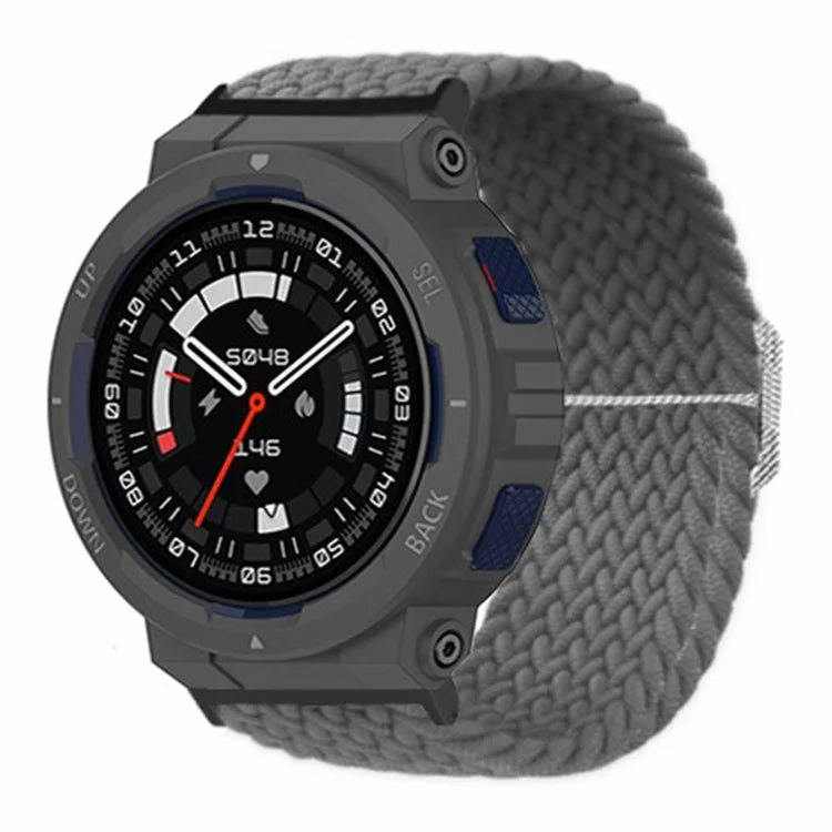 For Huami Amazfit Active Edge (A2212) Watch Band Braided Nylon Adjustable Straps