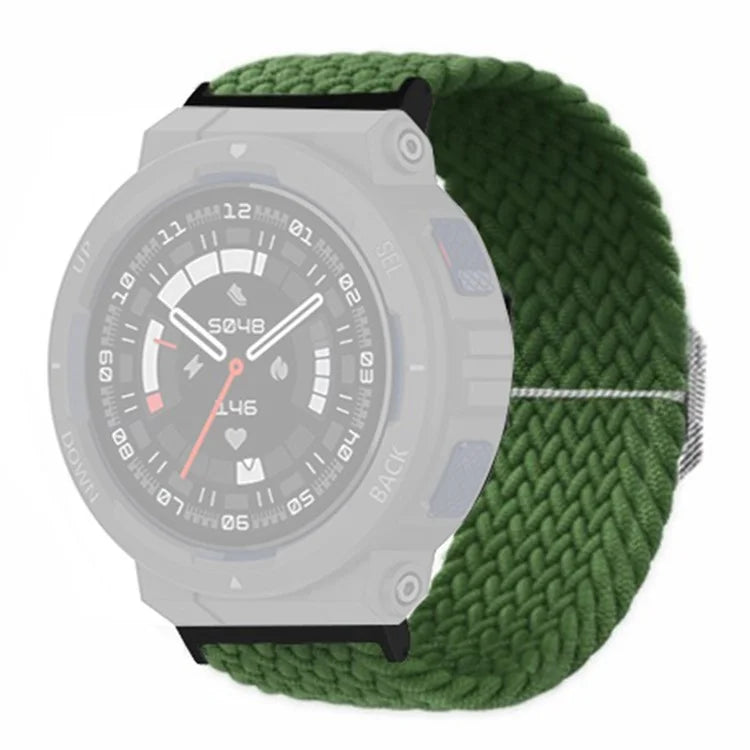 For Huami Amazfit Active Edge (A2212) Watch Band Braided Nylon Adjustable Straps
