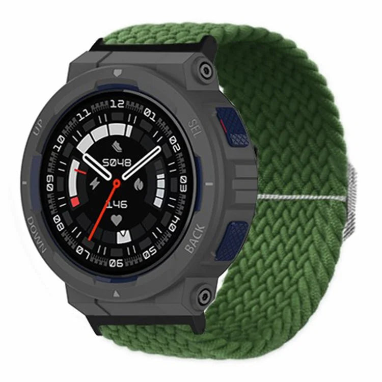 For Huami Amazfit Active Edge (A2212) Watch Band Braided Nylon Adjustable Straps
