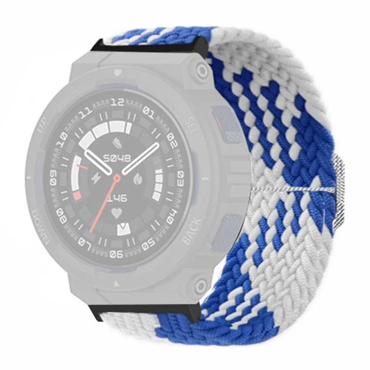 For Huami Amazfit Active Edge (A2212) Watch Band Braided Nylon Adjustable Straps