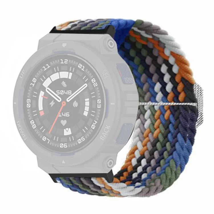 For Huami Amazfit Active Edge (A2212) Watch Band Braided Nylon Adjustable Straps