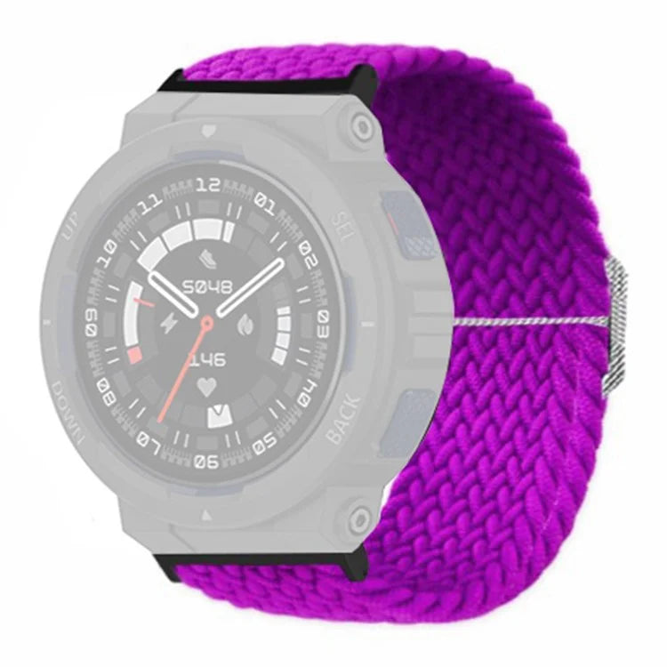 For Huami Amazfit Active Edge (A2212) Watch Band Braided Nylon Adjustable Straps
