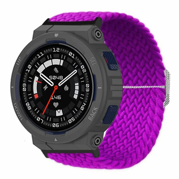 For Huami Amazfit Active Edge (A2212) Watch Band Braided Nylon Adjustable Straps