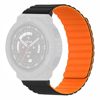 For Huami Amazfit Active Edge (A2212) Magnetic Watch Band Silicone Watch Strap