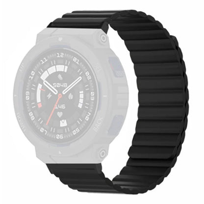 For Huami Amazfit Active Edge (A2212) Magnetic Watch Band Silicone Watch Strap