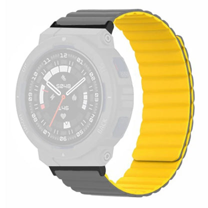 For Huami Amazfit Active Edge (A2212) Magnetic Watch Band Silicone Watch Strap