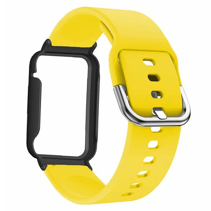 For Xiaomi Smart Band 8 Pro Silicone Sport Watch Band with Watch Case