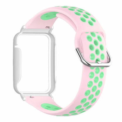 For Xiaomi Smart Band 8 Pro Silicone Watch Bands Replacement Strap with Watch Case