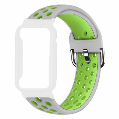 For Xiaomi Smart Band 8 Pro Silicone Watch Bands Replacement Strap with Watch Case