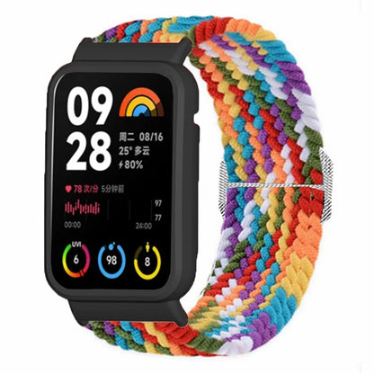 For Xiaomi Smart Band 8 Pro Watch Bands Braided Nylon Strap with Watch Case