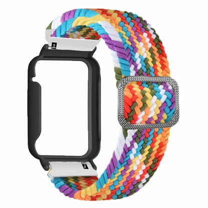 For Xiaomi Smart Band 8 Pro Watch Bands Braided Nylon Strap with Watch Case