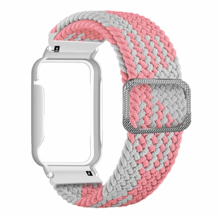 For Xiaomi Smart Band 8 Pro Watch Bands Braided Nylon Strap with Watch Case
