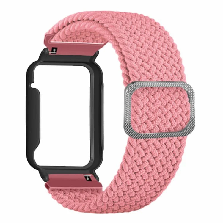 For Xiaomi Smart Band 8 Pro Watch Bands Braided Nylon Strap with Watch Case