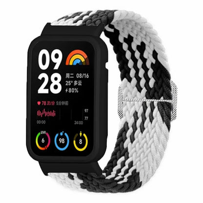 For Xiaomi Smart Band 8 Pro Watch Bands Braided Nylon Strap with Watch Case