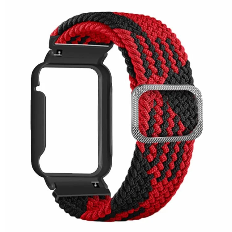 For Xiaomi Smart Band 8 Pro Watch Bands Braided Nylon Strap with Watch Case