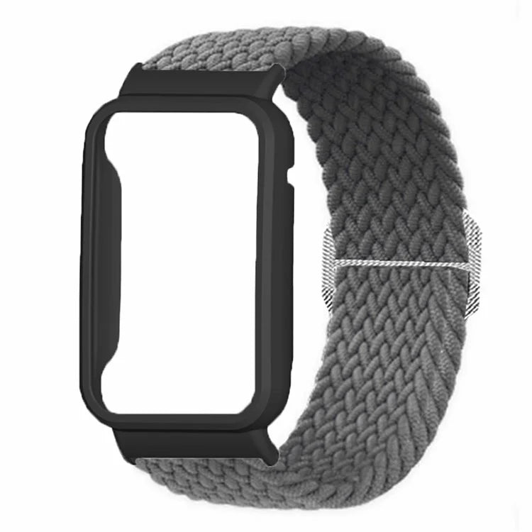 For Xiaomi Smart Band 8 Pro Watch Bands Braided Nylon Strap with Watch Case