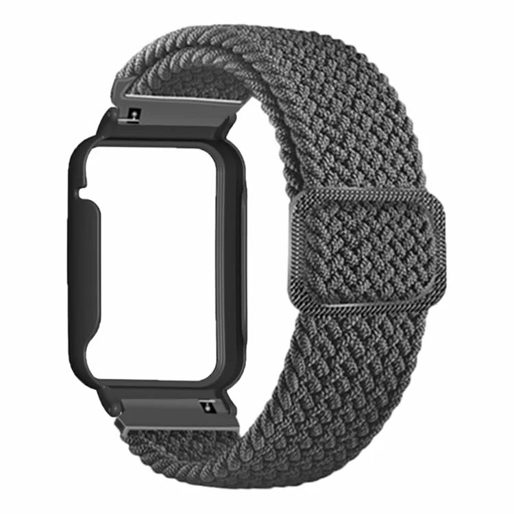 For Xiaomi Smart Band 8 Pro Watch Bands Braided Nylon Strap with Watch Case