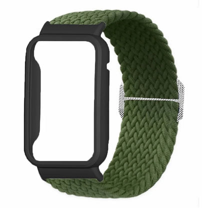 For Xiaomi Smart Band 8 Pro Watch Bands Braided Nylon Strap with Watch Case