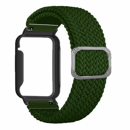For Xiaomi Smart Band 8 Pro Watch Bands Braided Nylon Strap with Watch Case