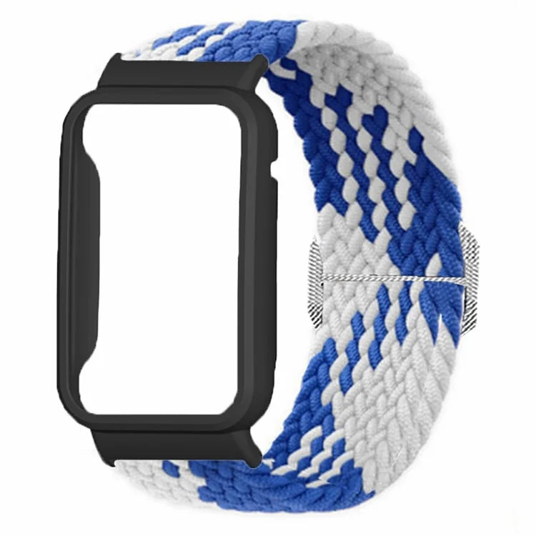 For Xiaomi Smart Band 8 Pro Watch Bands Braided Nylon Strap with Watch Case