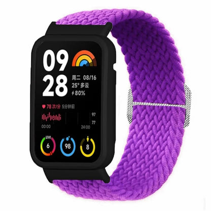 For Xiaomi Smart Band 8 Pro Watch Bands Braided Nylon Strap with Watch Case