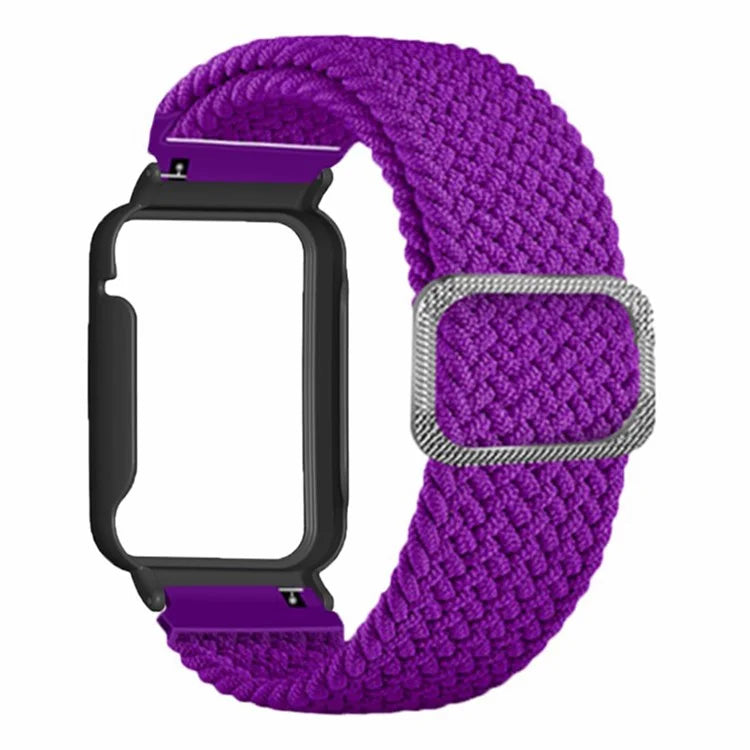 For Xiaomi Smart Band 8 Pro Watch Bands Braided Nylon Strap with Watch Case