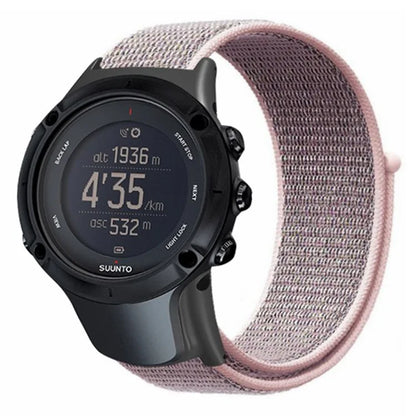 For Sunnto Ambit 3 / Ambit 3 Sport / Ambit 3 Run Peak Watch Band Nylon Sport Loop Watch Strap