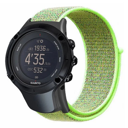 For Sunnto Ambit 3 / Ambit 3 Sport / Ambit 3 Run Peak Watch Band Nylon Sport Loop Watch Strap
