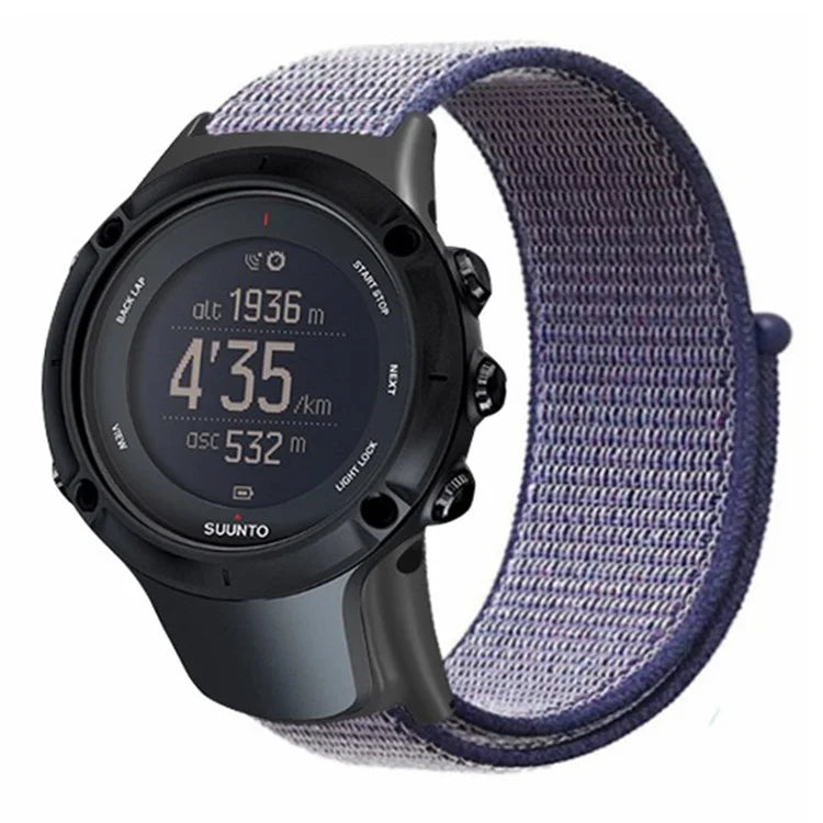 For Sunnto Ambit 3 / Ambit 3 Sport / Ambit 3 Run Peak Watch Band Nylon Sport Loop Watch Strap