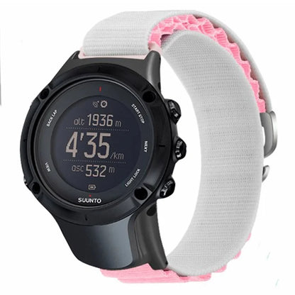 For Sunnto Ambit 3 / Ambit 3 Sport / Ambit 3 Run Peak Loop Nylon Bands Sport Nylon Replacement Strap