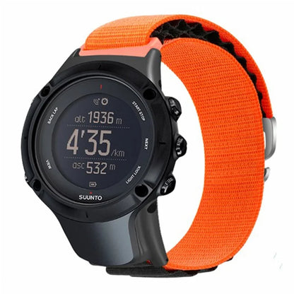 For Sunnto Ambit 3 / Ambit 3 Sport / Ambit 3 Run Peak Loop Nylon Bands Sport Nylon Replacement Strap