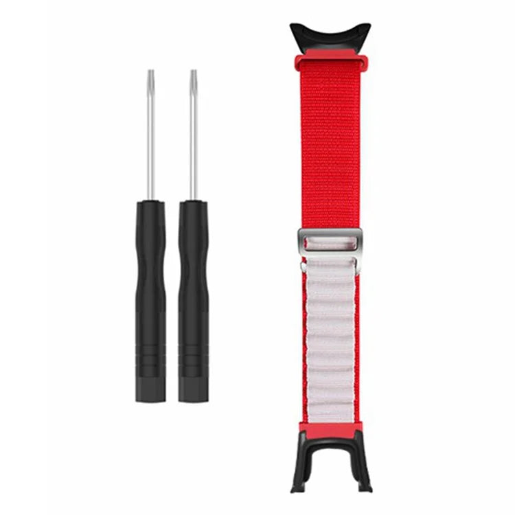 For Sunnto Ambit 3 / Ambit 3 Sport / Ambit 3 Run Peak Loop Nylon Bands Sport Nylon Replacement Strap
